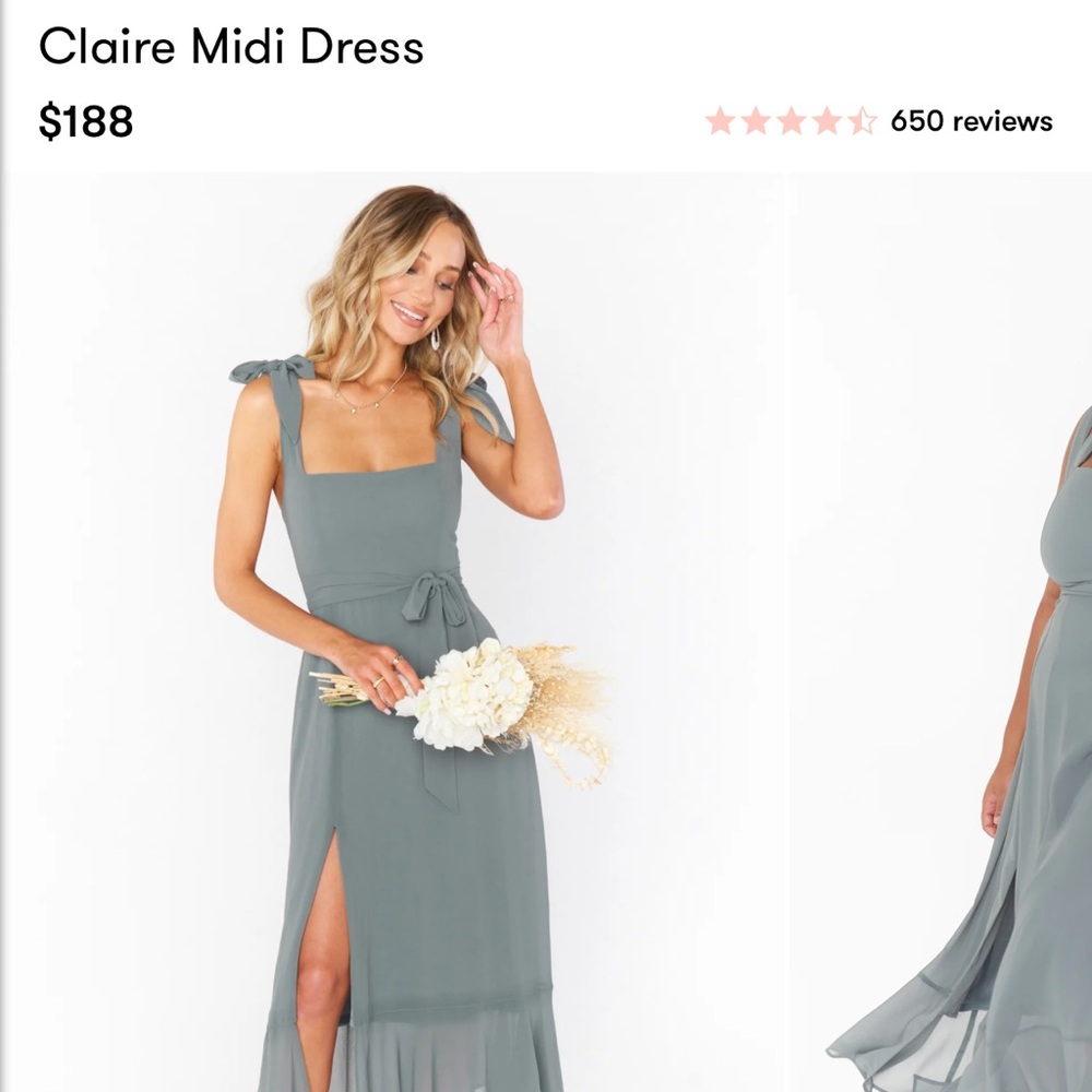 Show me your mumu Claire midi dress